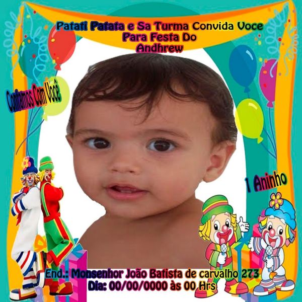 Convites Infantil