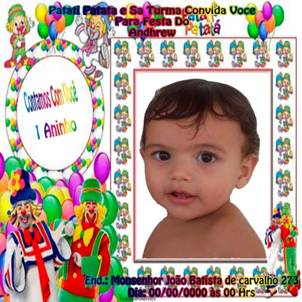 Convites Infantil