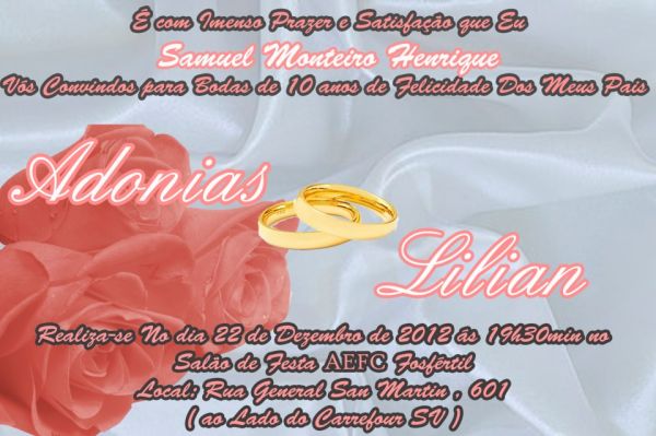 Convites casamento