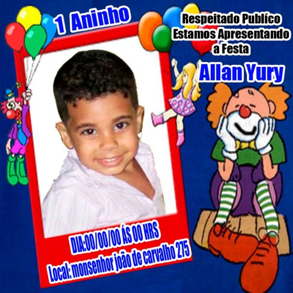 Convites Infantil