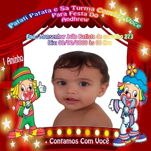 Convites Infantil